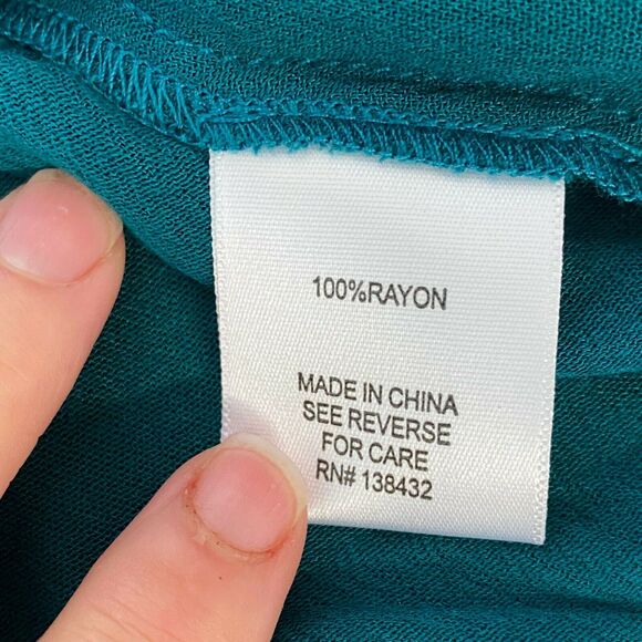 Modcloth Simple Wonders Rayon‎ Crochet Neckline Woven Boho Tank Top 2x - Picture 4 of 6